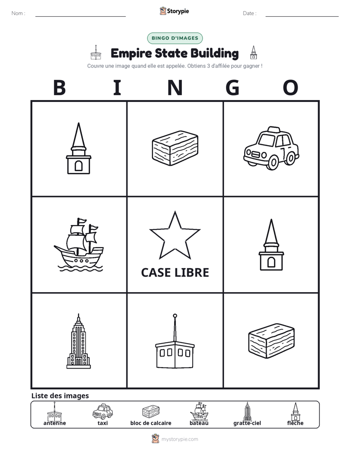 Bingo d'Images