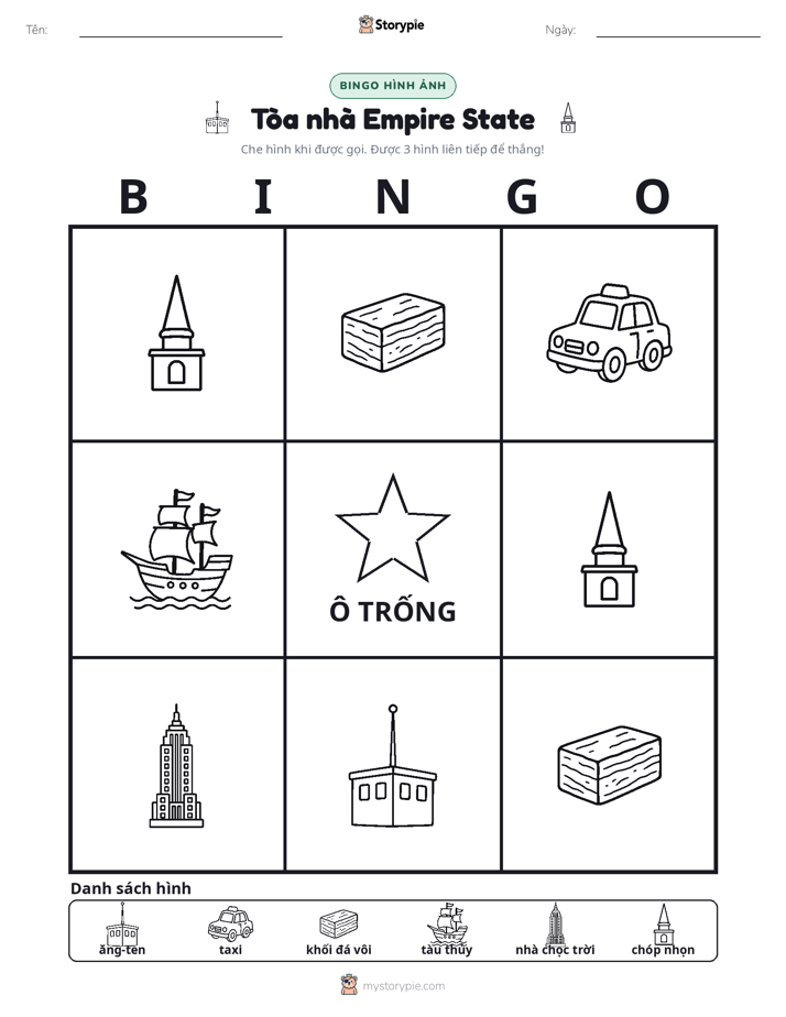 Bingo Hình Ảnh