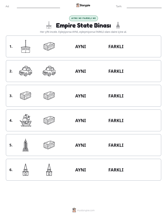 Aynı mı Farklı mı