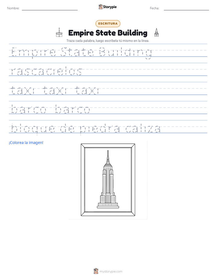 Práctica de Escritura