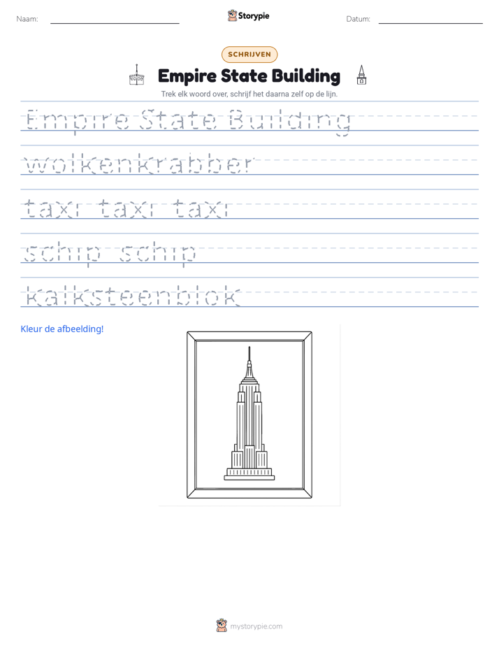 Schrijf Oefening