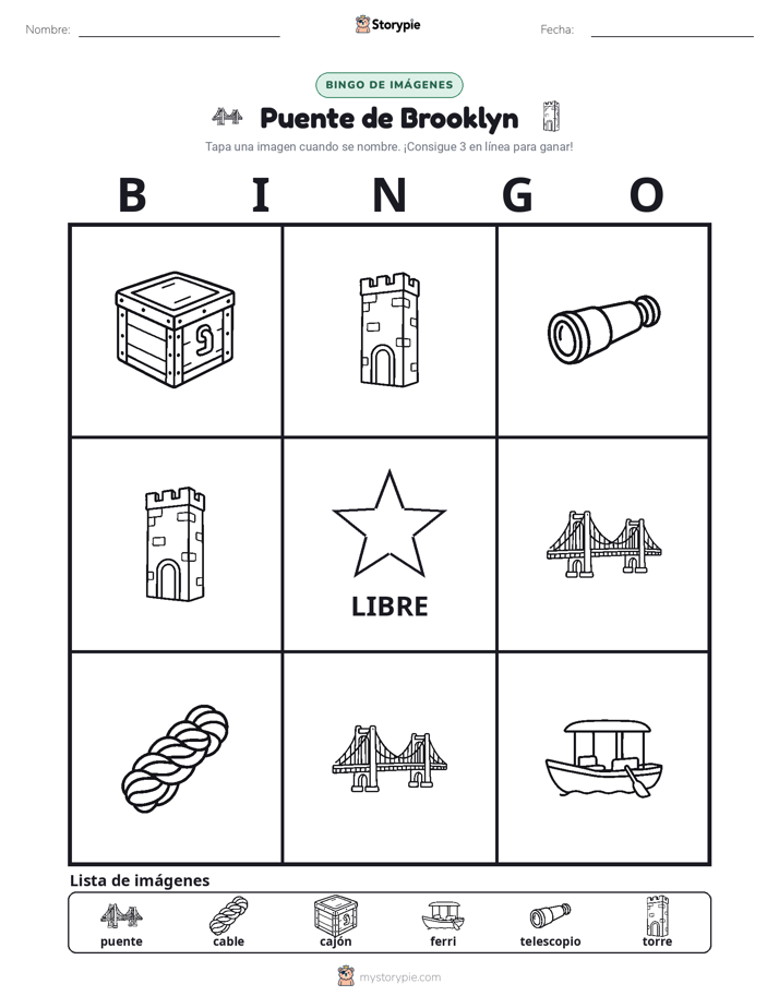 Bingo de Imágenes