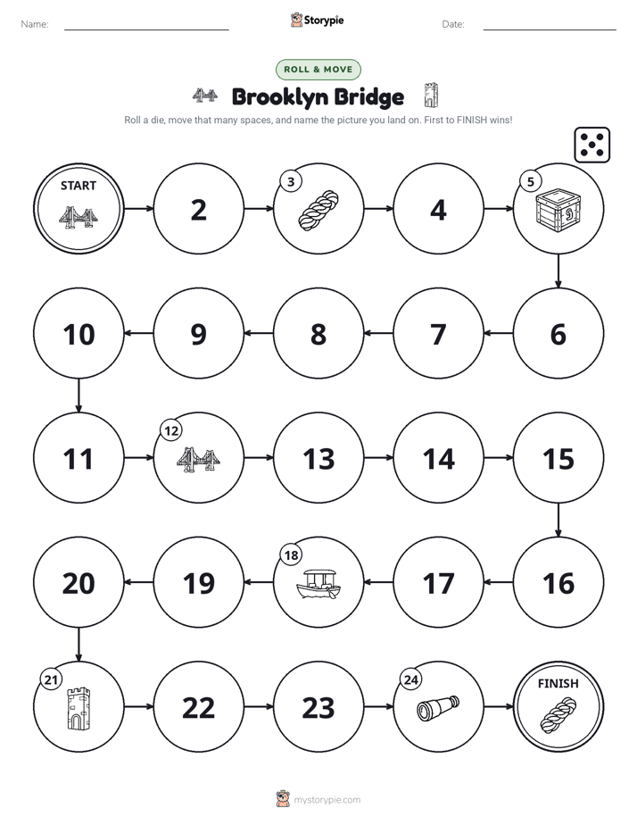 Roll & Move Game