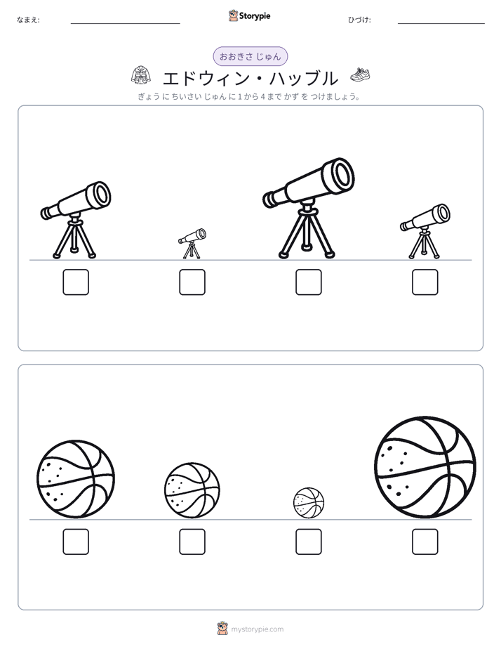 サイズ順