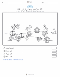 پیٹر ریبٹ کی کہانی (کتاب) پرنٹ کرنے کے قابل ورکشیٹ کا پیش نظارہ