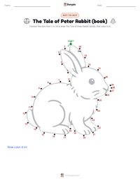 The Tale of Peter Rabbit (book) printable worksheet preview