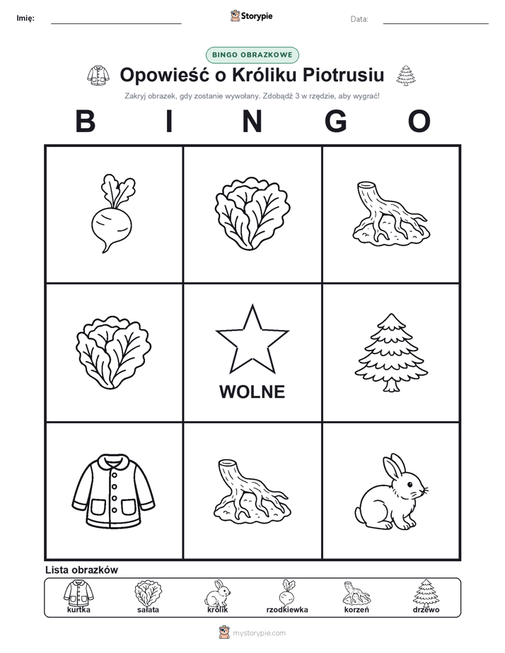 Bingo obrazkowe