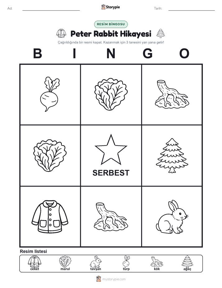 Resim Bingo