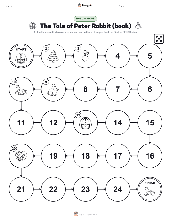 Roll & Move Game