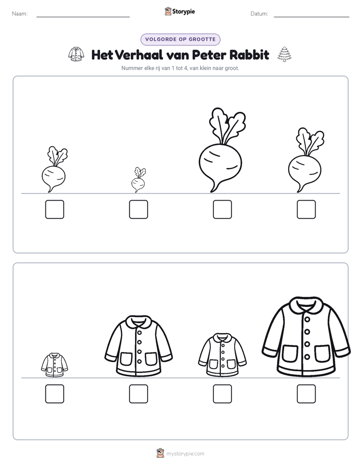 Grootte Volgorde