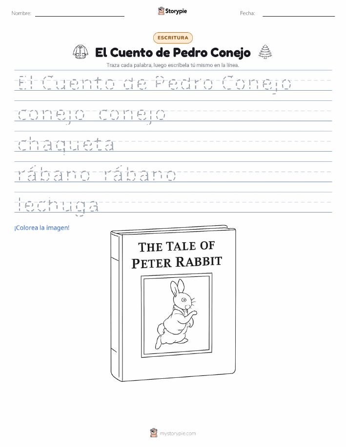 Práctica de Escritura
