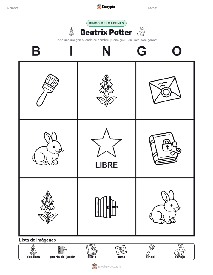 Bingo de Imágenes