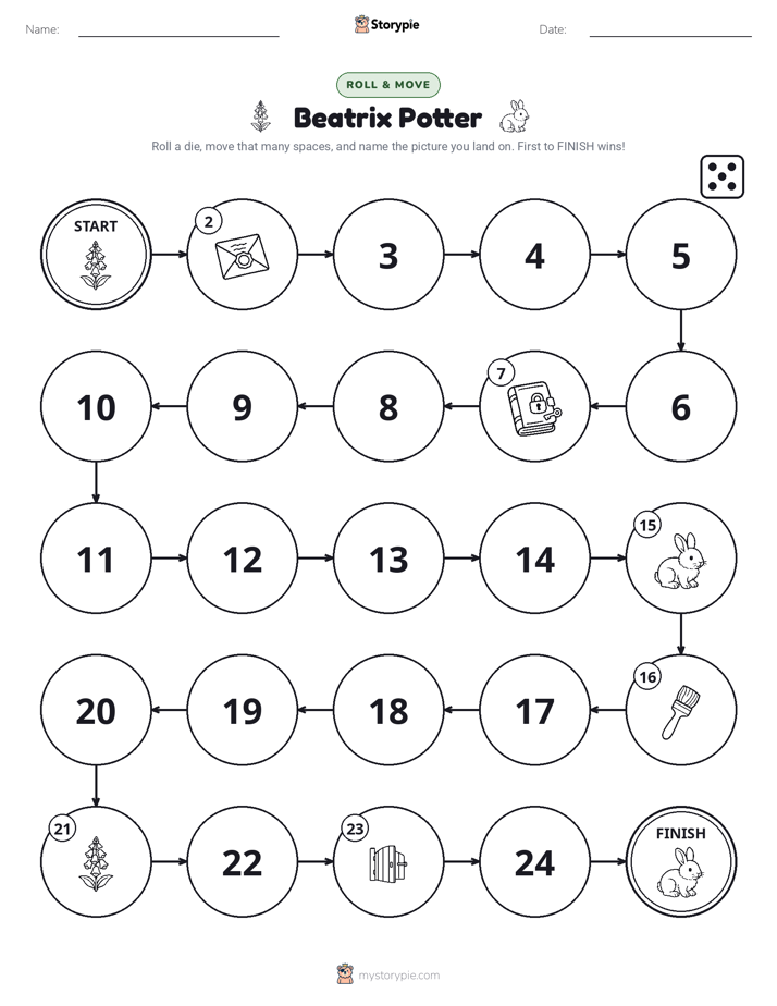 Roll & Move Game