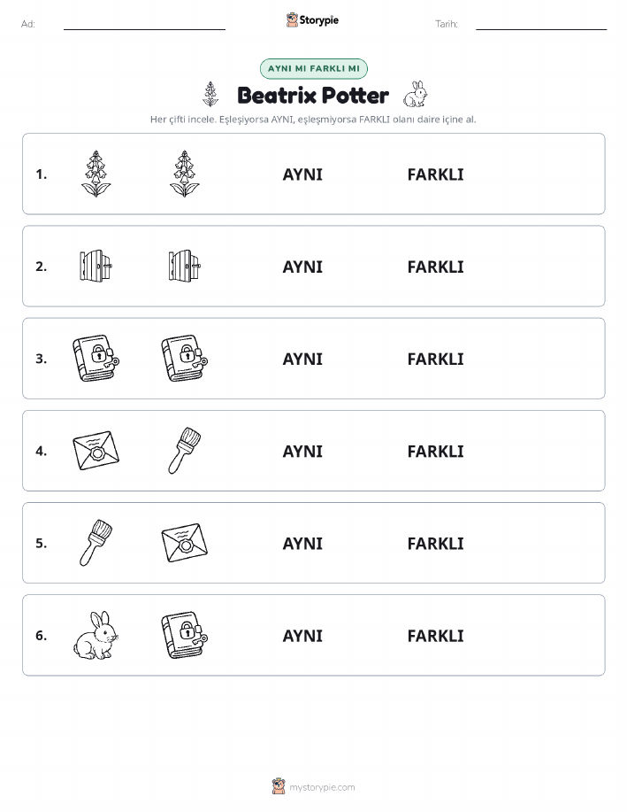 Aynı mı Farklı mı