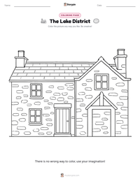 The Lake District printable worksheet preview
