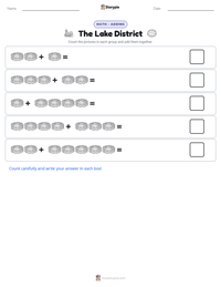 The Lake District printable worksheet preview