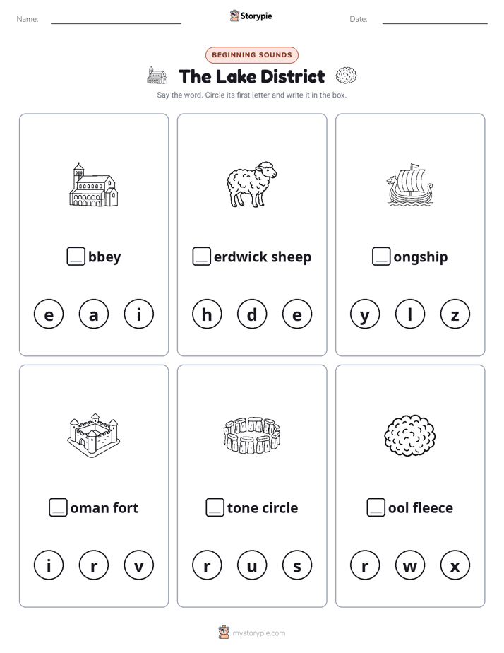 Beginning Sounds