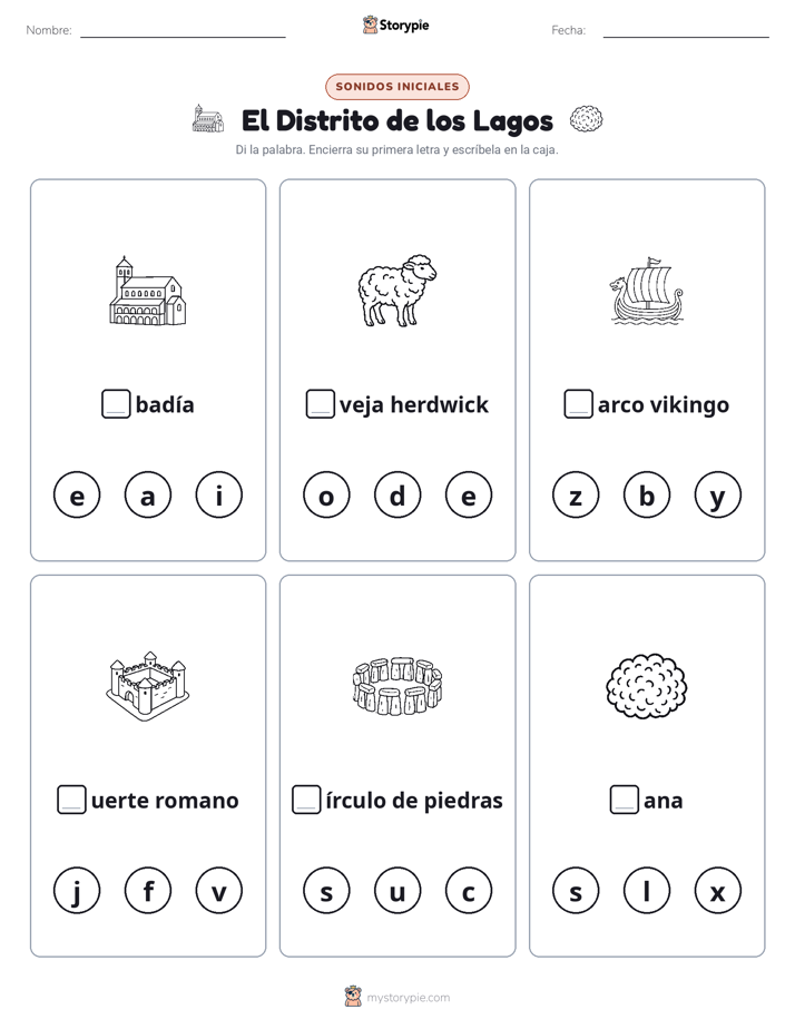 Sonidos Iniciales