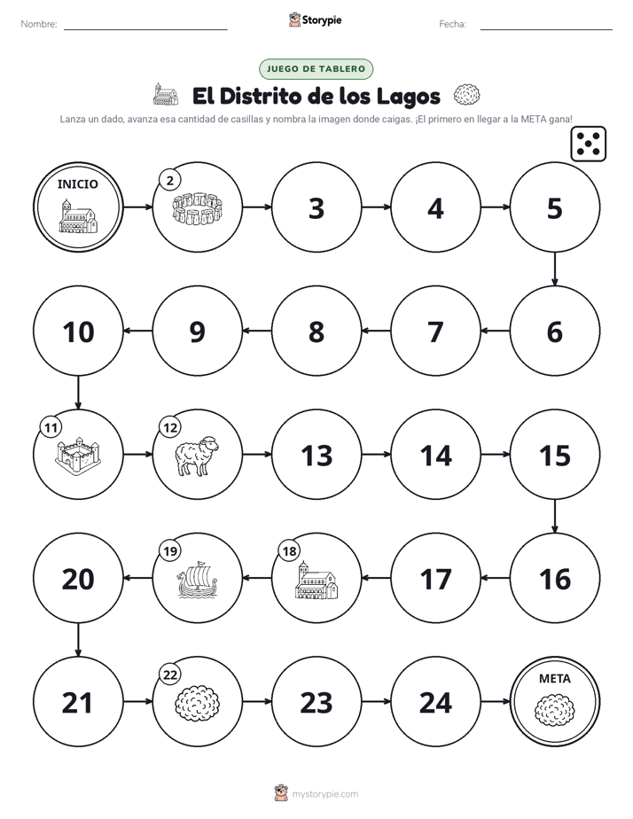 Juego de Rueda y Avanza