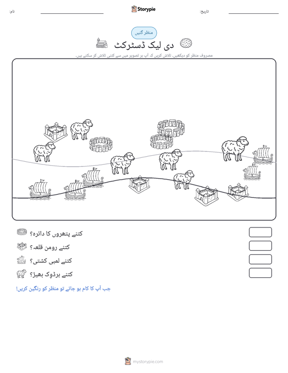 گنتی کا منظر