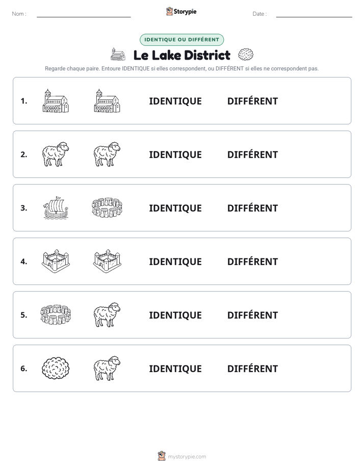 Identique ou Différent