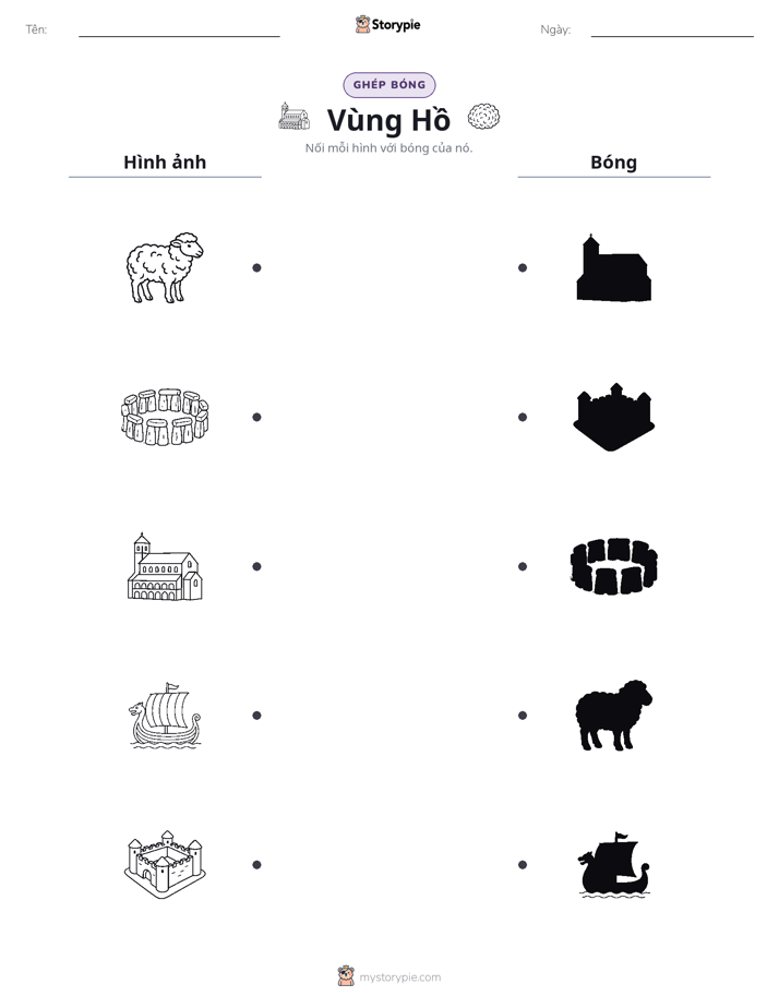 Ghép Hình Bóng