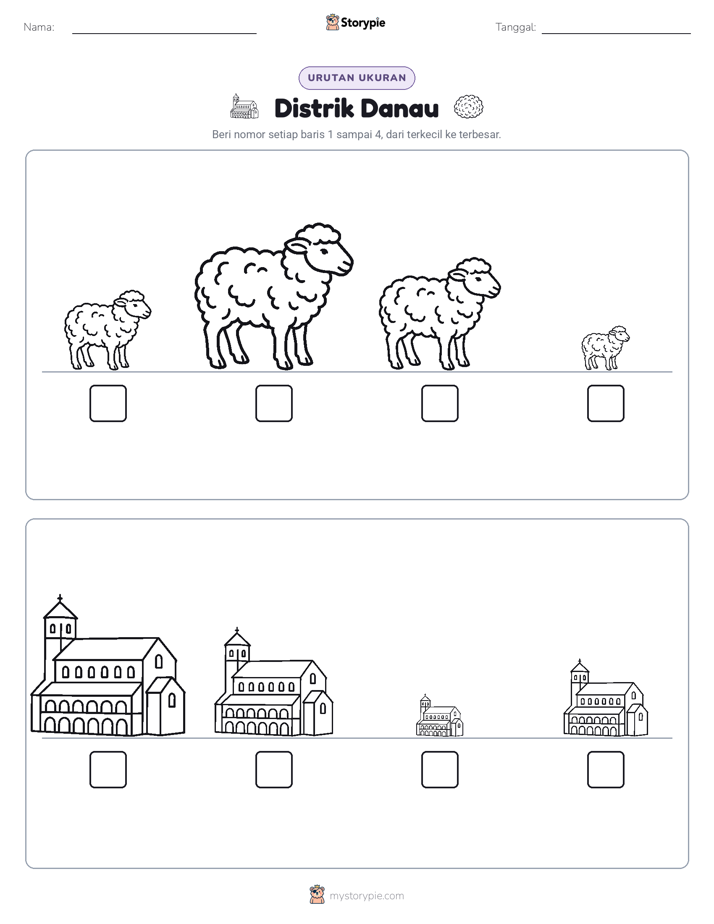 Urutan Ukuran