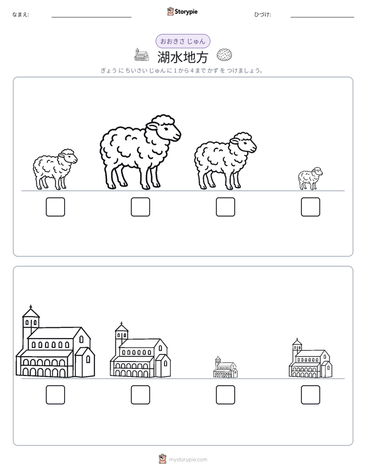 サイズ順