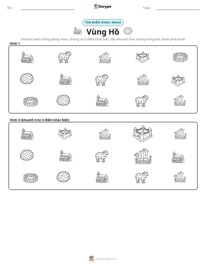 Tìm Sự Khác Biệt