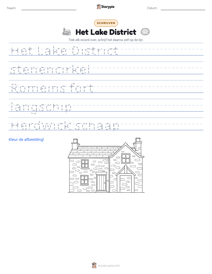 Schrijf Oefening