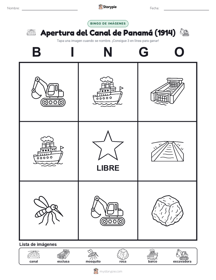 Bingo de Imágenes