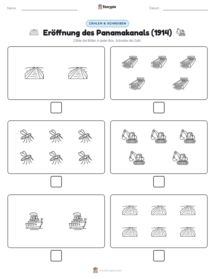 Zählen & Schreiben