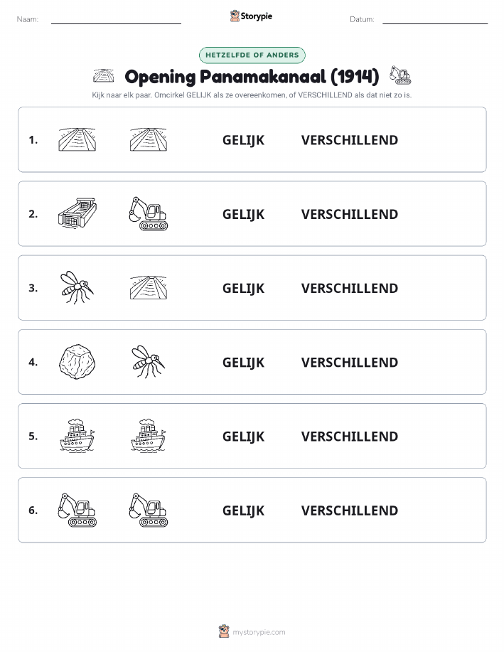 Zelfde of Verschillend