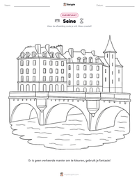 Seine afdrukbare werkblad voorbeeld
