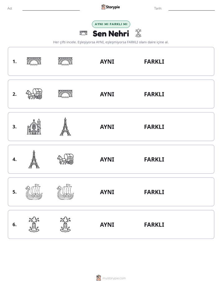 Aynı mı Farklı mı