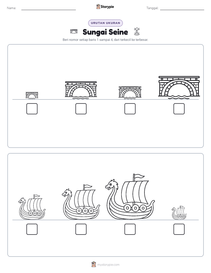 Urutan Ukuran