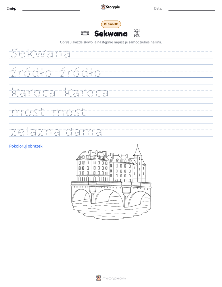 Ćwiczenie Pisania
