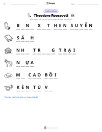 Xem trước tài liệu in sẵn Theodore Roosevelt