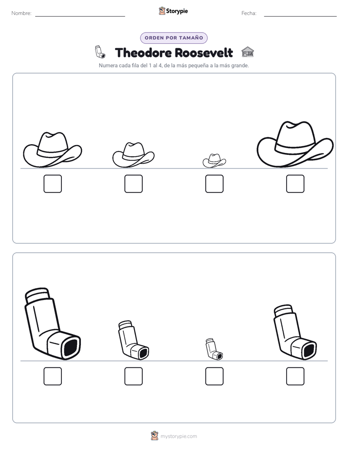Orden de Tamaños