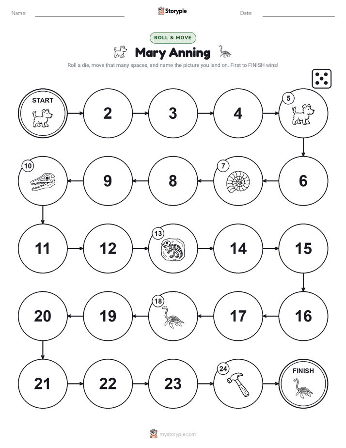 Roll & Move Game