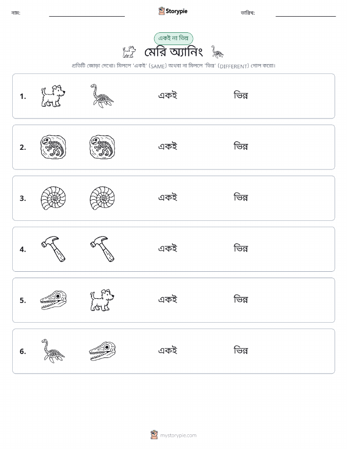 একই বা ভিন্ন