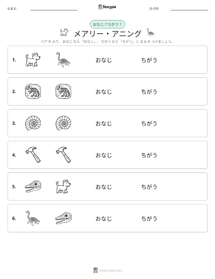 同じか違うか