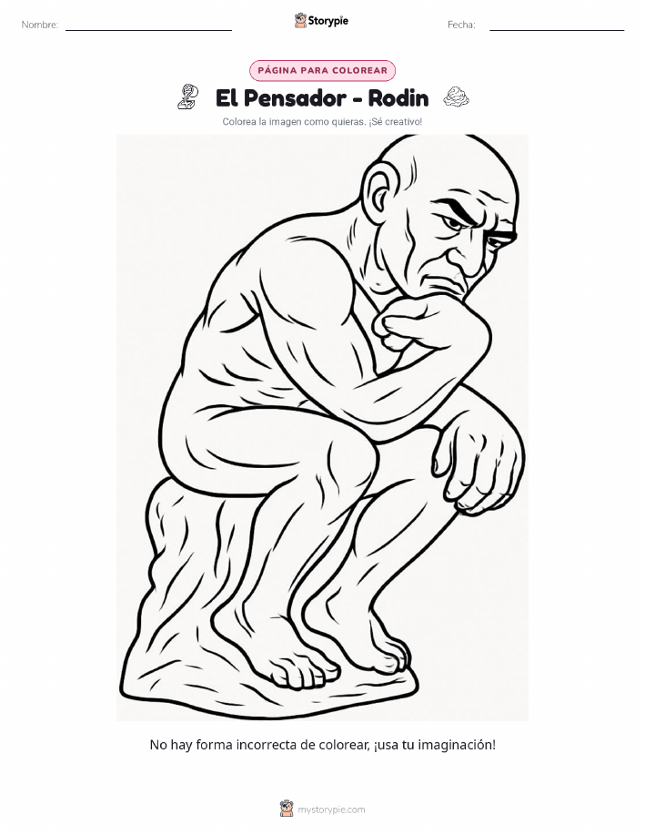 Página para Colorear