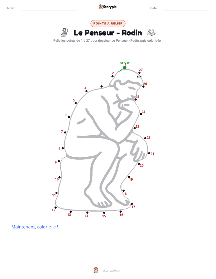 Relie les points