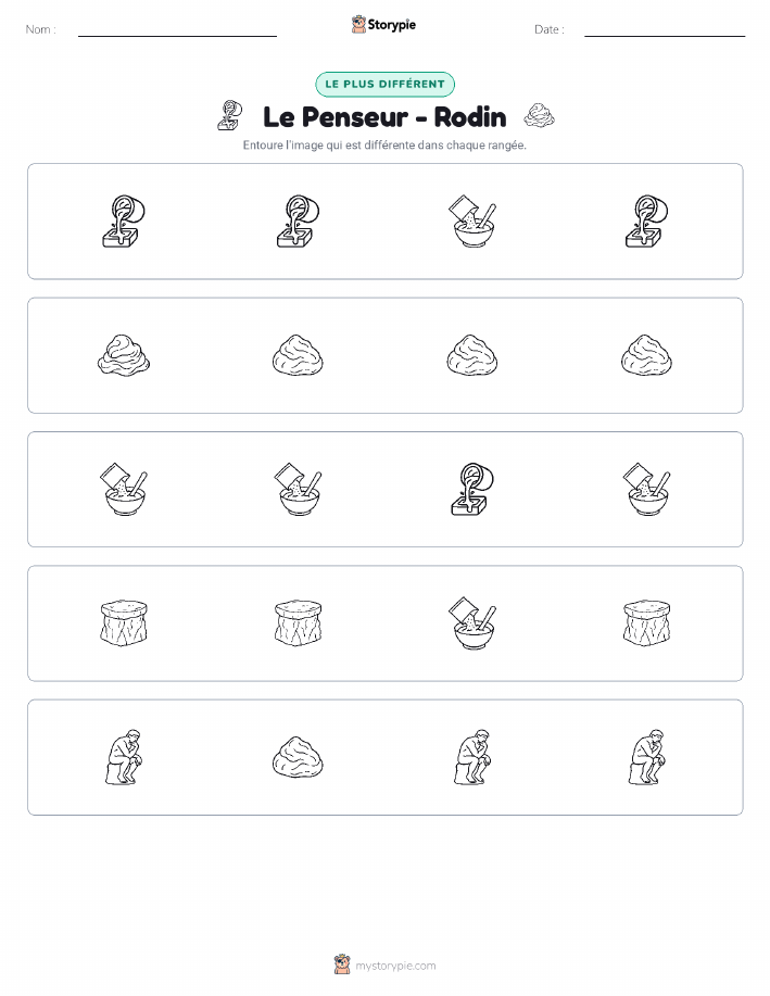 Celui qui ne correspond pas