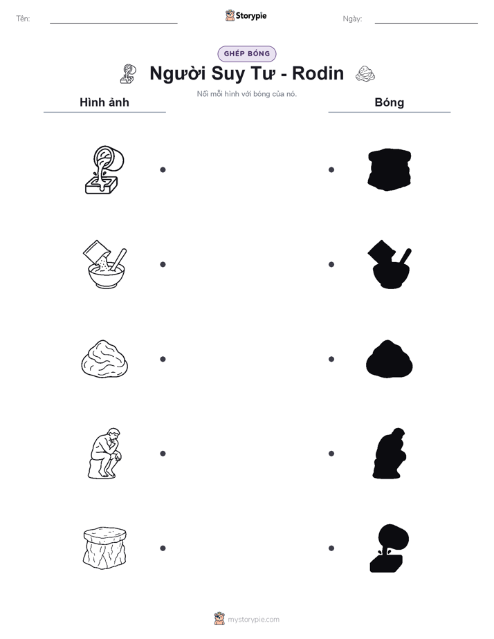 Ghép Hình Bóng