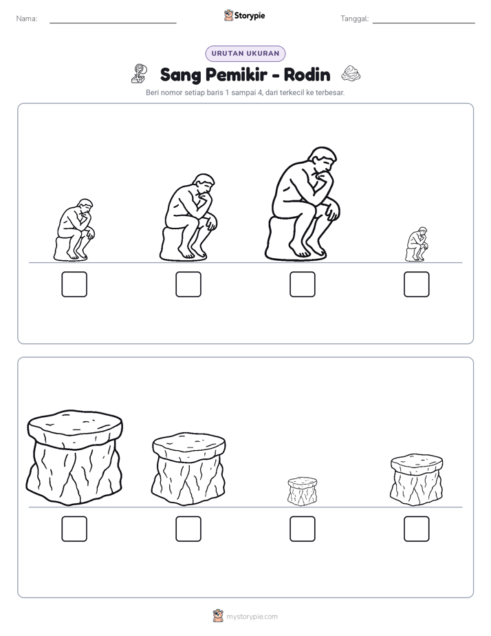 Urutan Ukuran