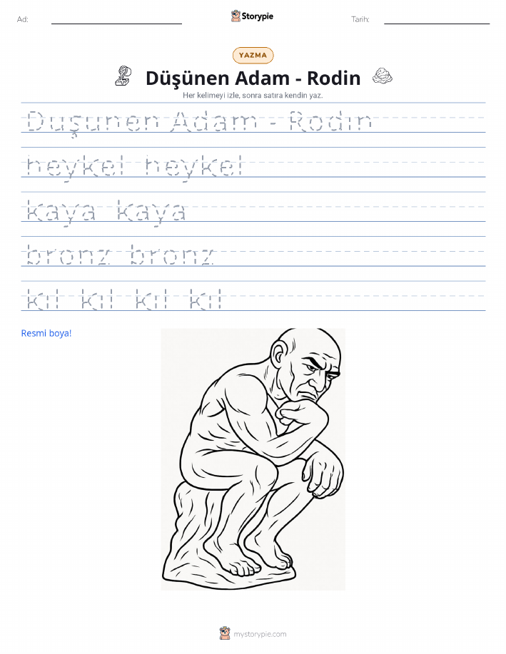 Yazma Pratiği