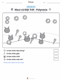 Xem trước tài liệu in sẵn Maui và Mặt Trời - Thần thoại Polynesia