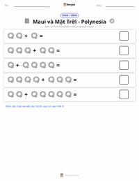 Xem trước tài liệu in sẵn Maui và Mặt Trời - Thần thoại Polynesia